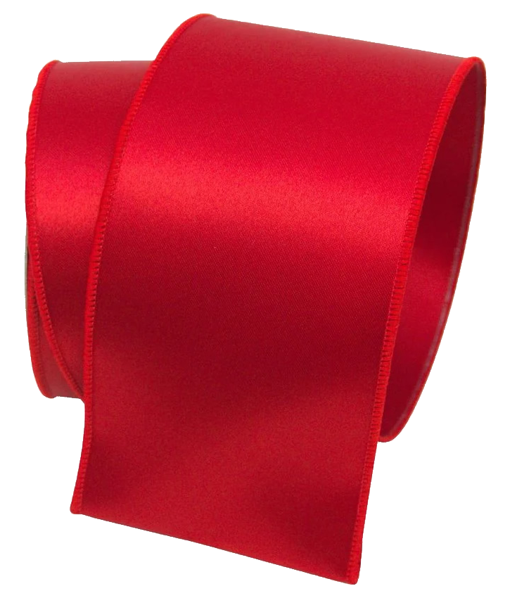Satin 4" Red