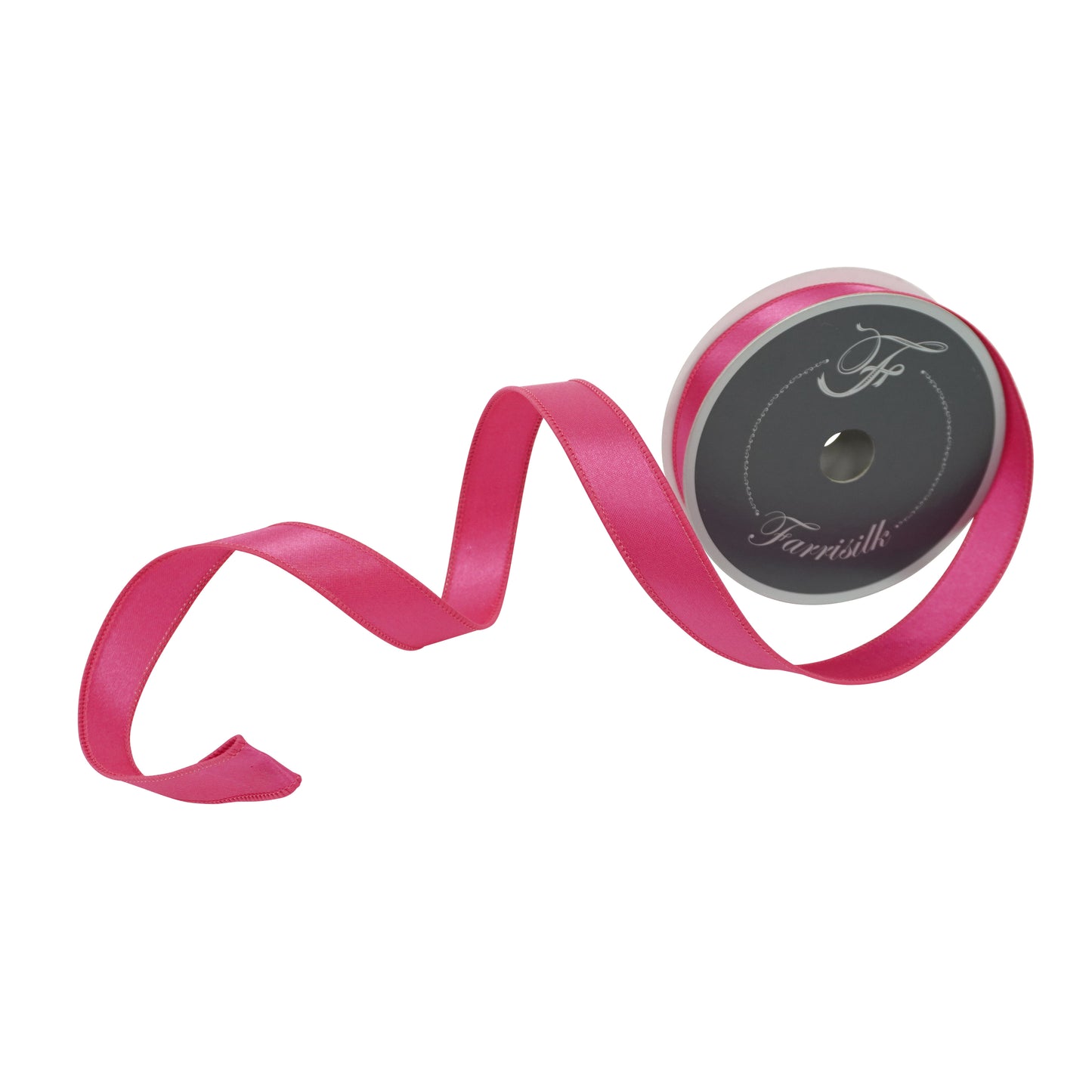 Satin 1" Hot Pink