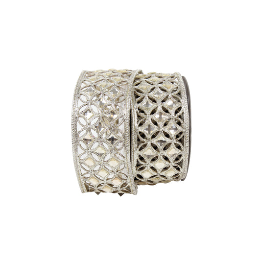 Diamond Lace 2.5" Platinum