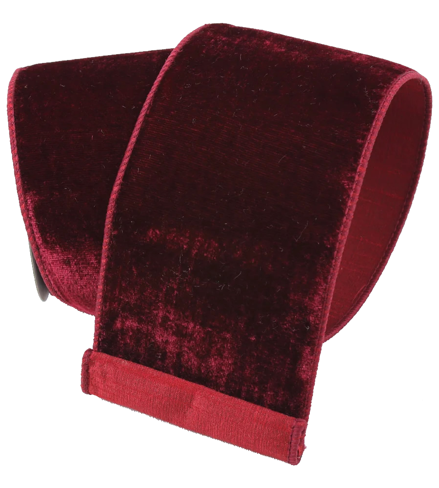 Velvet 4" Cranberry