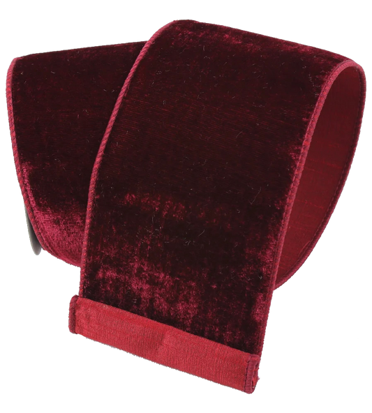Velvet 4" Cranberry