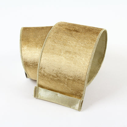 Flashy Velvet 4" Gold