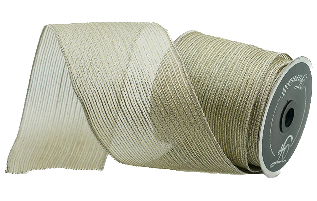 Tinsel Shimmer 2.5" Platinum