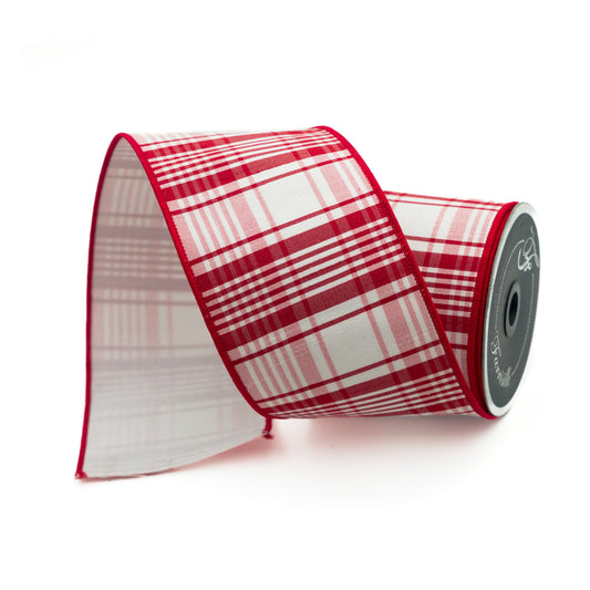 Julian Plaid 4" Red