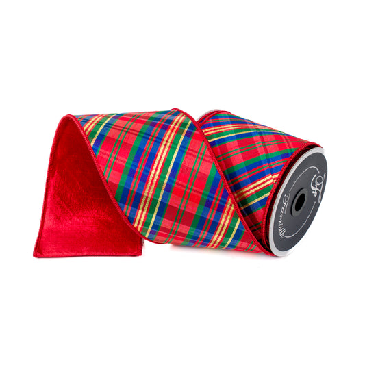 Plaid Glitz 4"