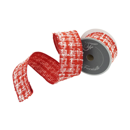 Santa Tweed 2.5" Red