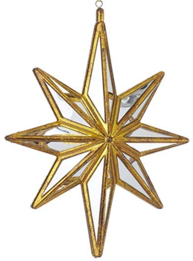 10.5" Mirrored Star Ornament