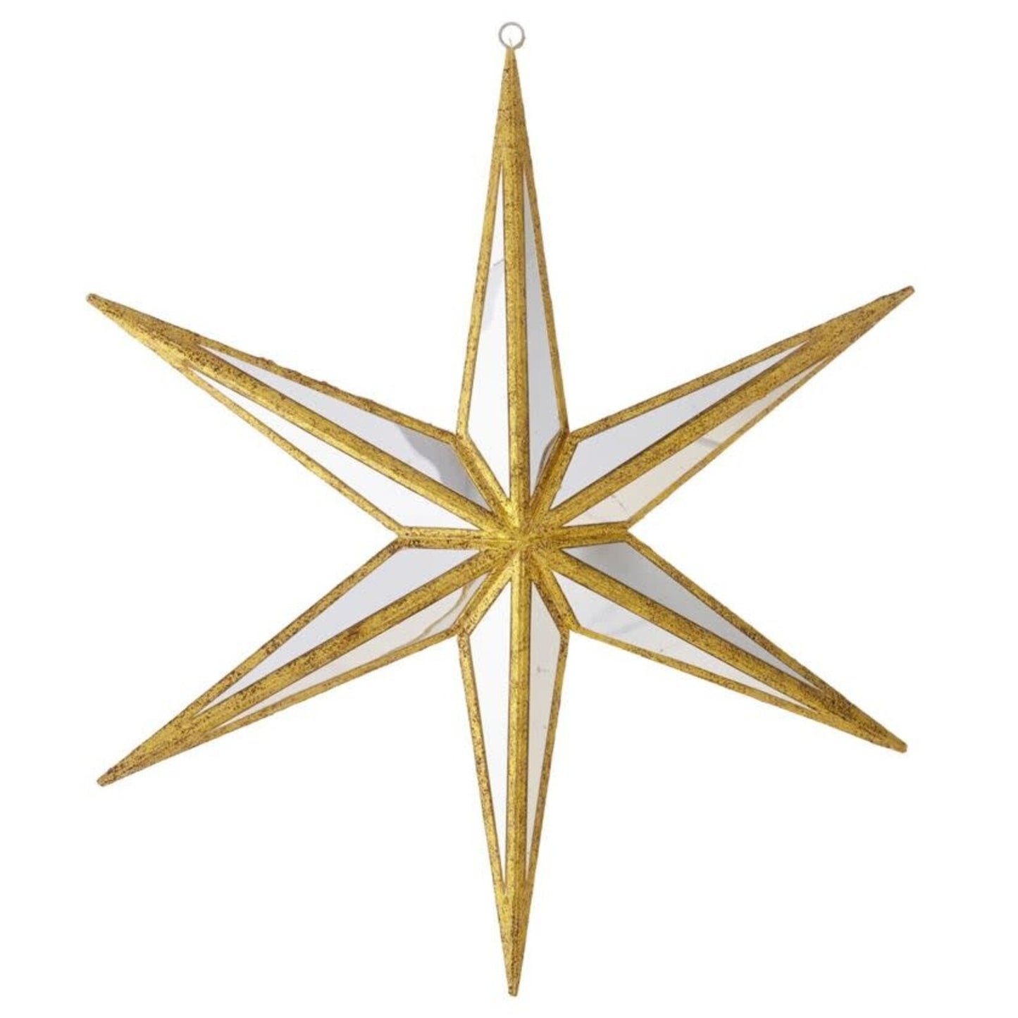 12" Mirrored Star Ornament