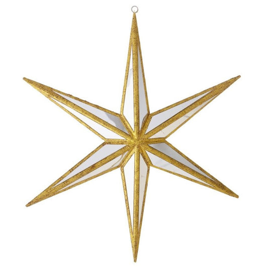12" Mirrored Star Ornament