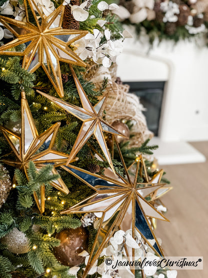 12" Mirrored Star Ornament