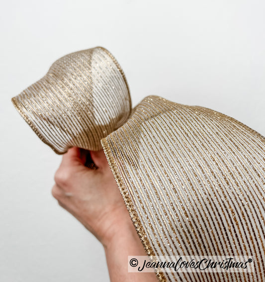 Tinsel Shimmer 3.75" Rose Gold