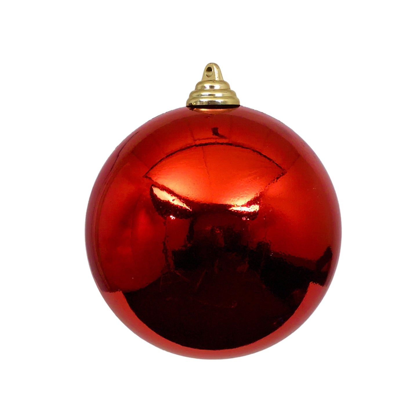 Red Shiny Ornament 5" - Pack of 12