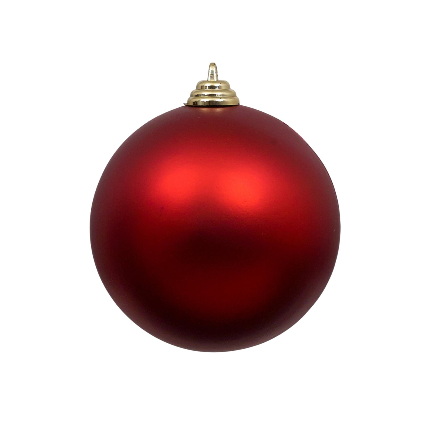 Red Matte Ornament 5" - Pack of 12