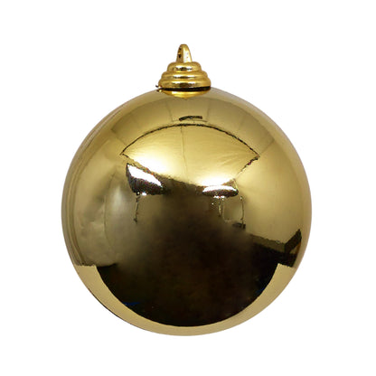 Gold Shiny Ornament 5" - Pack of 12