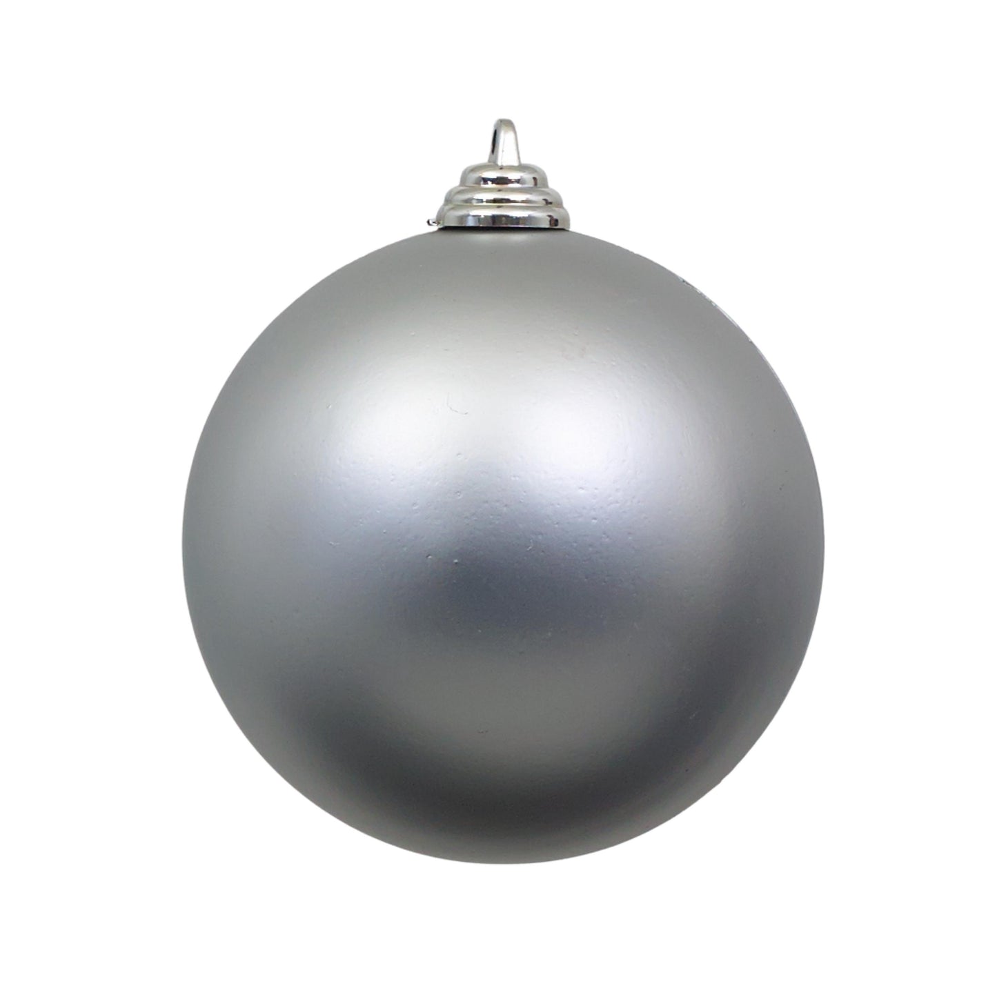 Silver Matte Ornament 5" - Pack of 12